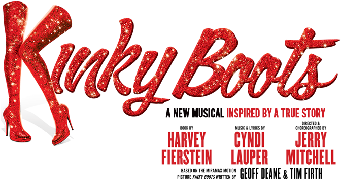 The Kinky Boots The Musical, Official Uk & Uk Tour - Kinky Boots Musical Logo (680x370), Png Download