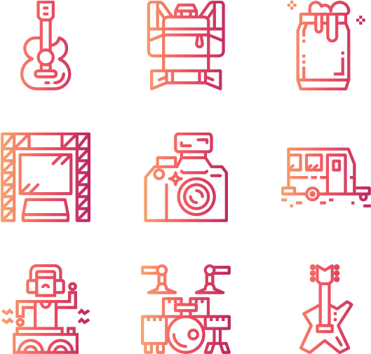 Music Festival - Vector Graphics (600x564), Png Download