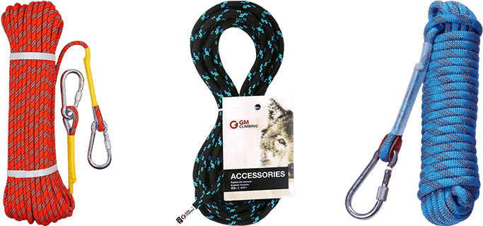 Quadcopter Reviews Best Climbing Ropes - Gm Climbing 8mm Accessory Cord Rope 19kn Double Braid (800x325), Png Download