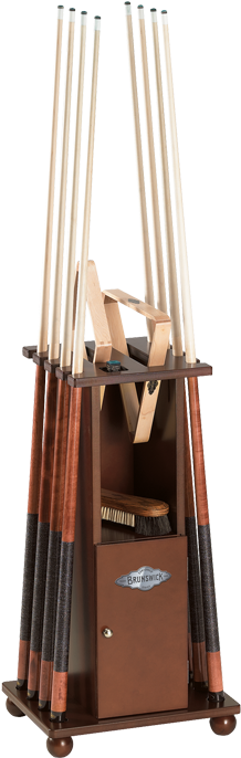 Billiard Accessories - Brunswick Pool Cue Stand (700x700), Png Download