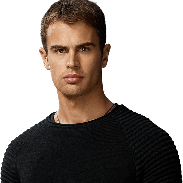 Four Tobias Eaton Theo James - Tobias Eaton (601x600), Png Download