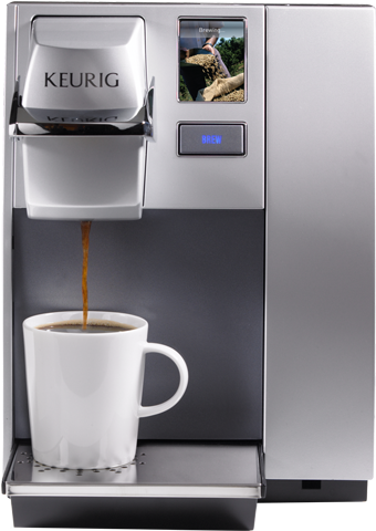Keurig K155 Officepro Premier K-cup Machine Coffee (421x496), Png Download