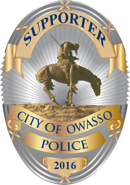 The Friends Of Owasso Police Is A Group Of Citizens - Police Badge (416x592), Png Download