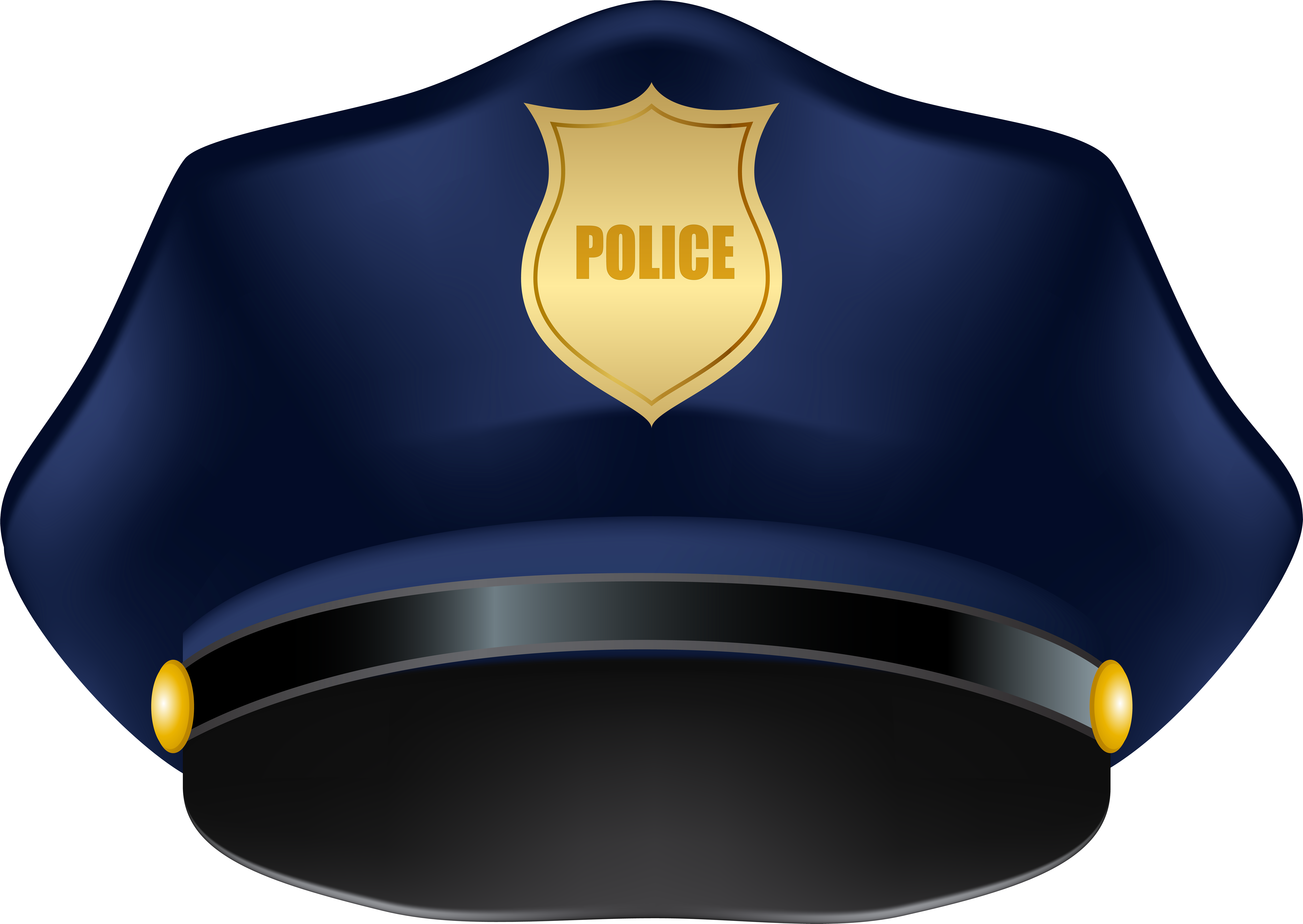 Blue Police Hat Png Clip Art Image - Policeman Uniform Clipart Png (8000x5673), Png Download
