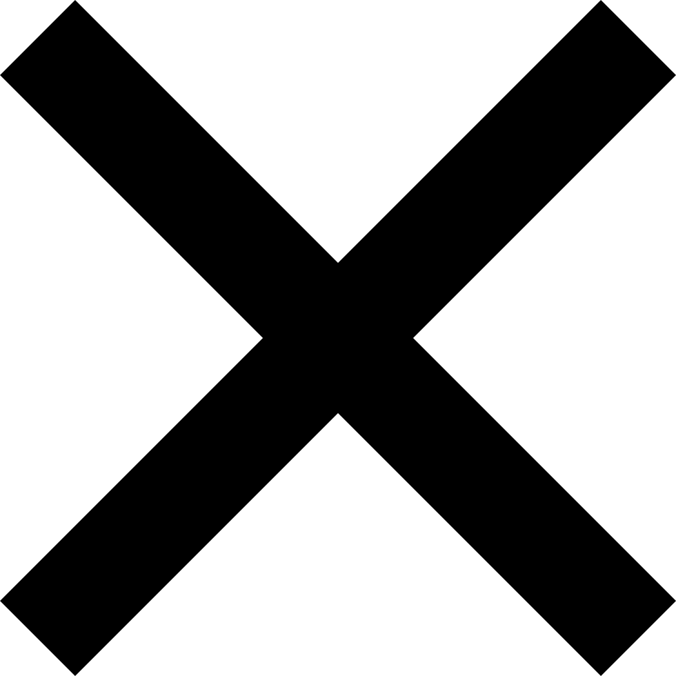Cross Thin Comments - Cross Icon Black Png (980x980), Png Download