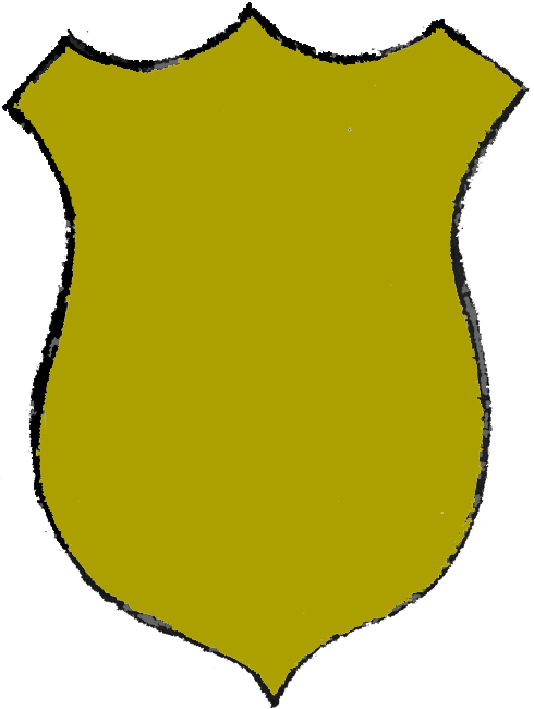 Shield Clipart Police Shield - Police (490x650), Png Download