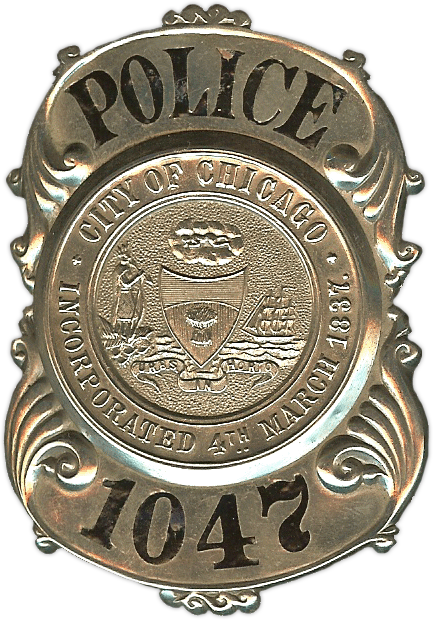 Chicago Police Patrolman Coat Shield - Chicago Police Department (433x620), Png Download