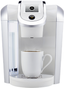 So Having The Products Like The Ones You Can Find From - Keurig 2.0 K400 Brewing System With Carafe - White (300x450), Png Download