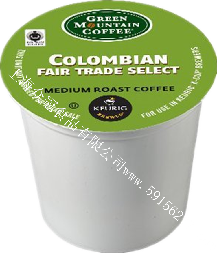 K Cup Coffee Filter/k Cup Capsule/keurig K-cup Filter - Green Mountain Coffee Double Black Diamond Dark Roast (750x877), Png Download