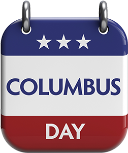 Lyndhurst Hosting Columbus Day Event - Happy Columbus Day Cute (500x300), Png Download