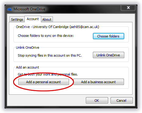 Faq 1 - Onedrive Add Account (465x371), Png Download