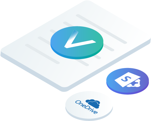 Onedrive And Sharepoint - Circle (576x576), Png Download