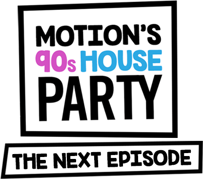 90's House Party - Poster (452x469), Png Download