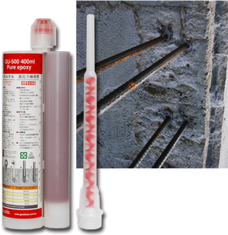 Taiwan Construction Adhesive 400ml, Reinforcing Steel - Epoxy For Steel And Concrete (480x480), Png Download
