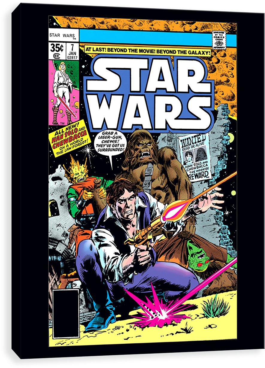 Comic Star Wars - Star Wars Comic Book Cover (1280x1280), Png Download