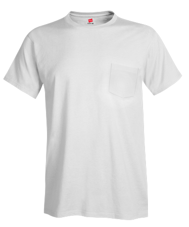 498p Nano T® T Shirt With Pocket - Alstyle Black T Shirt (382x460), Png Download