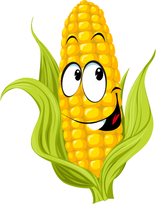 Corn Sp Emoji Stickers Messages Sticker-2 - Tree 5'x7'area Rug (307x401), Png Download