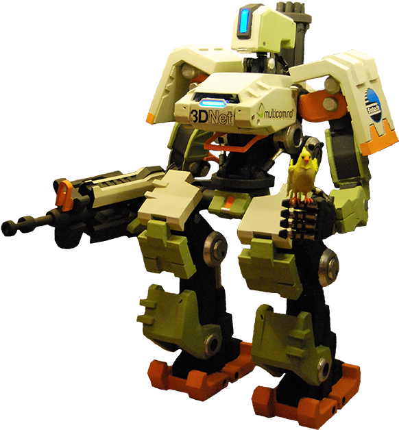 With The Computer Inside His Torso Im Able To Play - Action Figure (600x673), Png Download