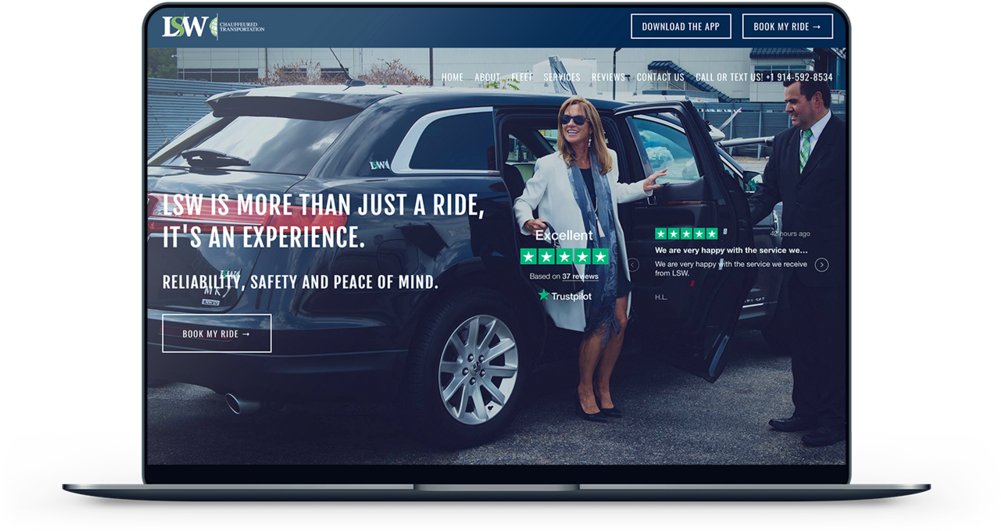 Lsw Chauffeured Transportation (1000x563), Png Download