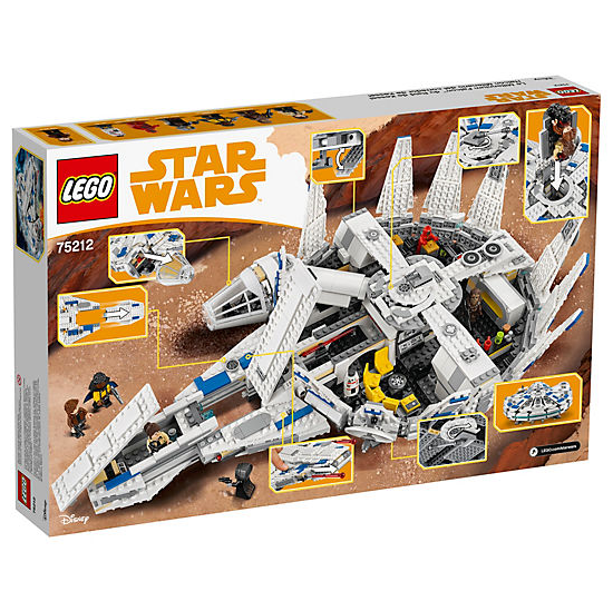 Lego Star Wars Kessel Run Millennium Falcon - Star Wars Solo Lego Sets (730x548), Png Download