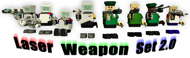 Grab Onto One Of Eight Different Laser Guns In The - Blockland Star Wars Weapons (650x200), Png Download