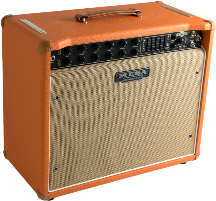 Mesa Boogie *custom* Orange Bronco / Tan Jute Express - Orange (1000x800), Png Download