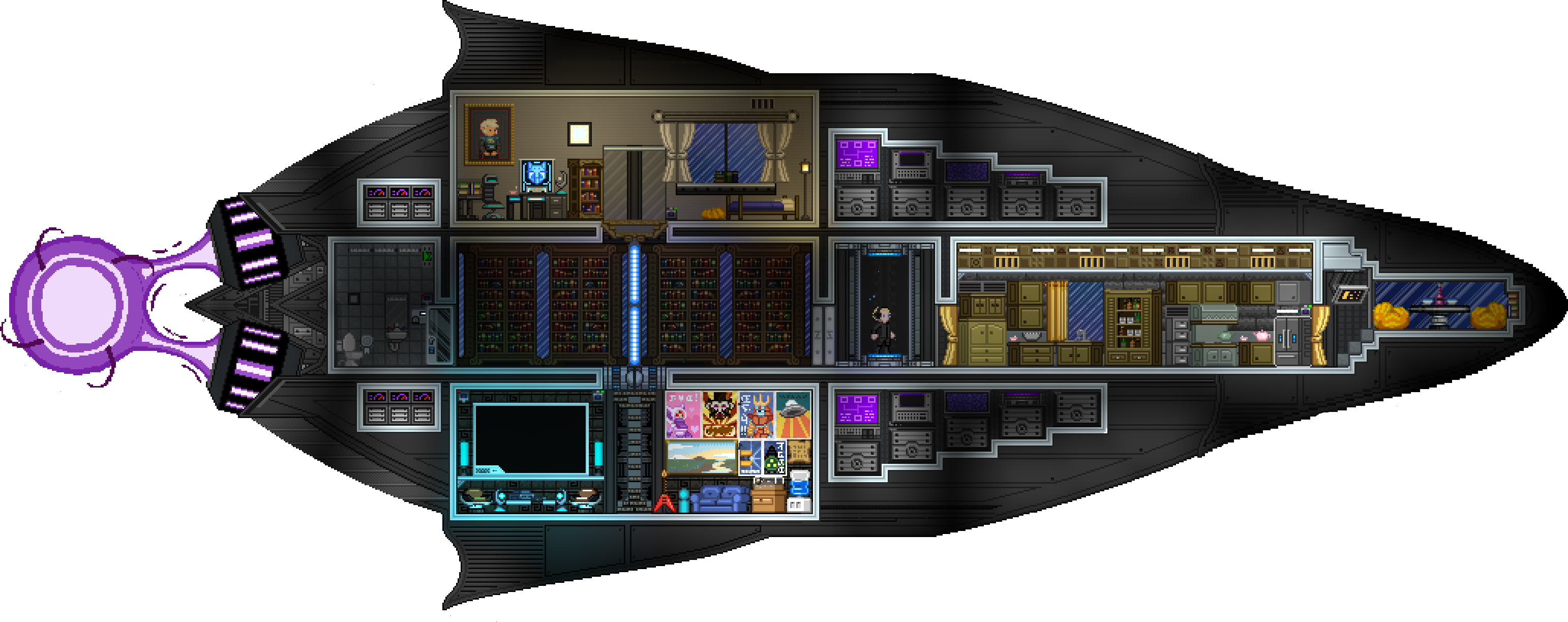 My Ship - House (3084x1223), Png Download