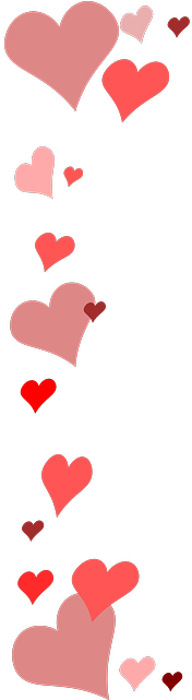 Red-47950 - Valentines Heart Border Transparent (640x640), Png Download