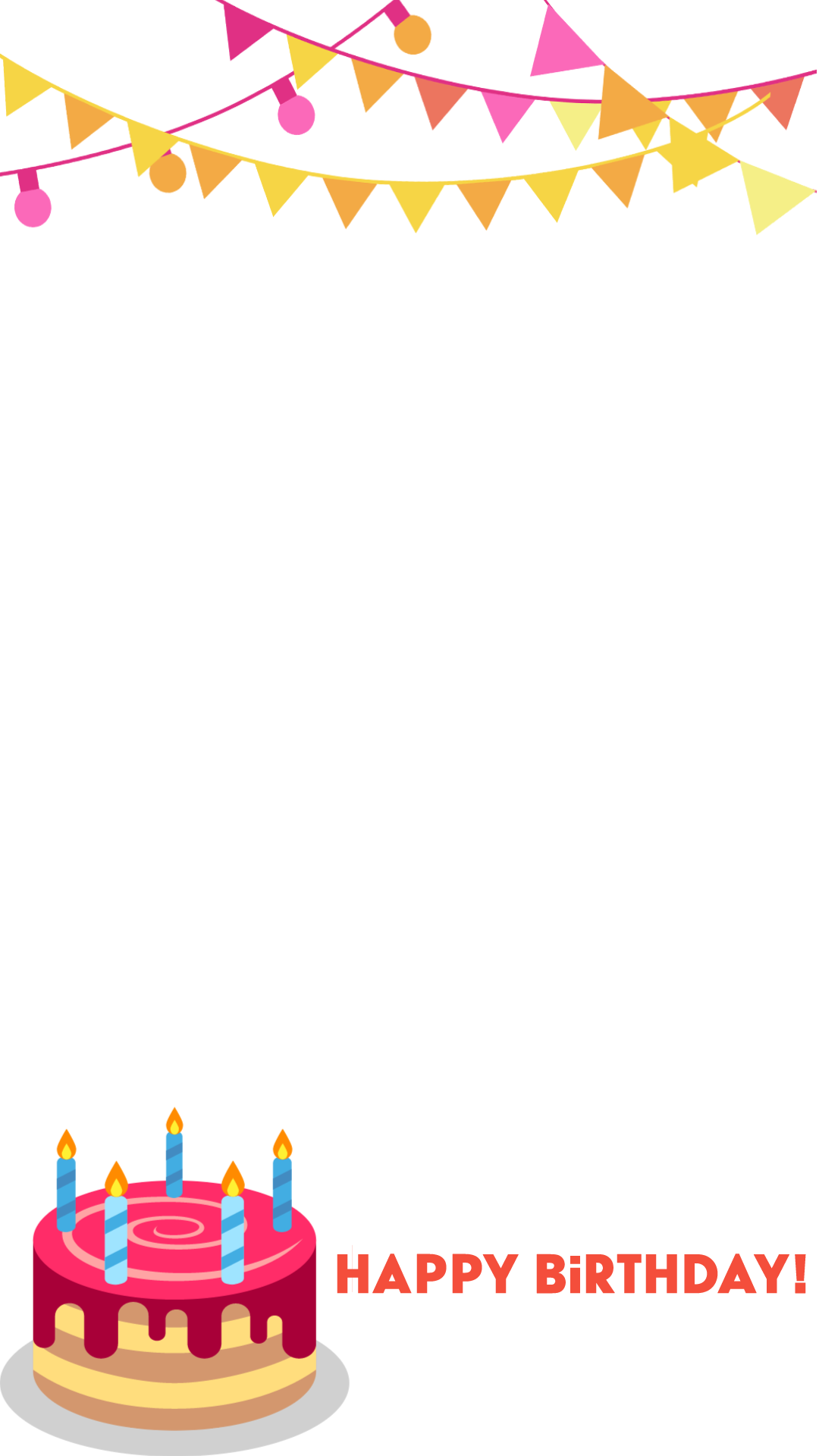 Happy Birthday Cake - Happy Birthday Emoji Patch (1080x1920), Png Download