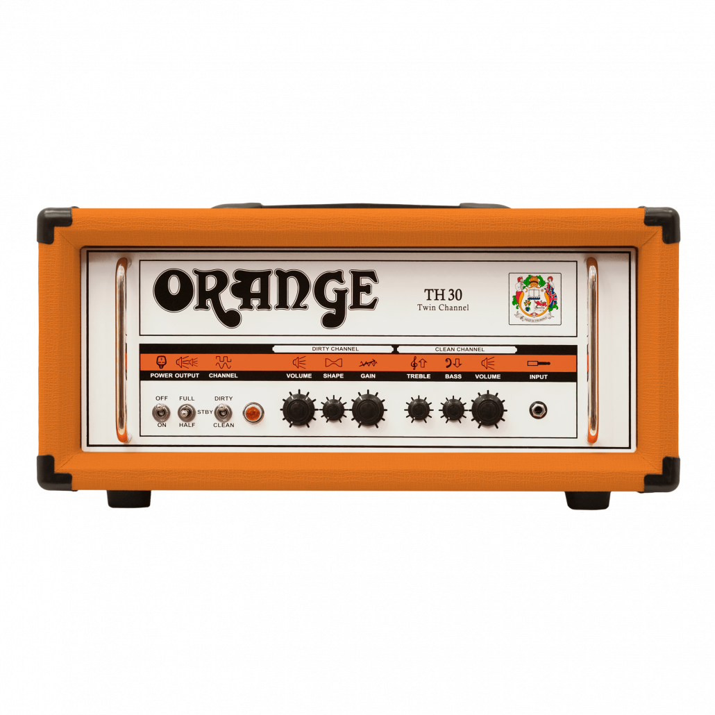 Orange Amplifiers Th30h 30w Tube Guitar Amp Head - Orange Th100 Thunder 100 (1030x1030), Png Download