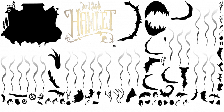 Hamlet Title Shield - Illustration (770x385), Png Download