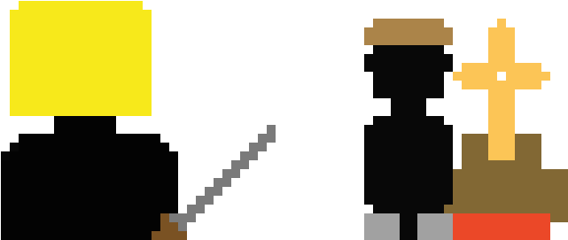 Pixel Hamlet - Illustration (740x310), Png Download