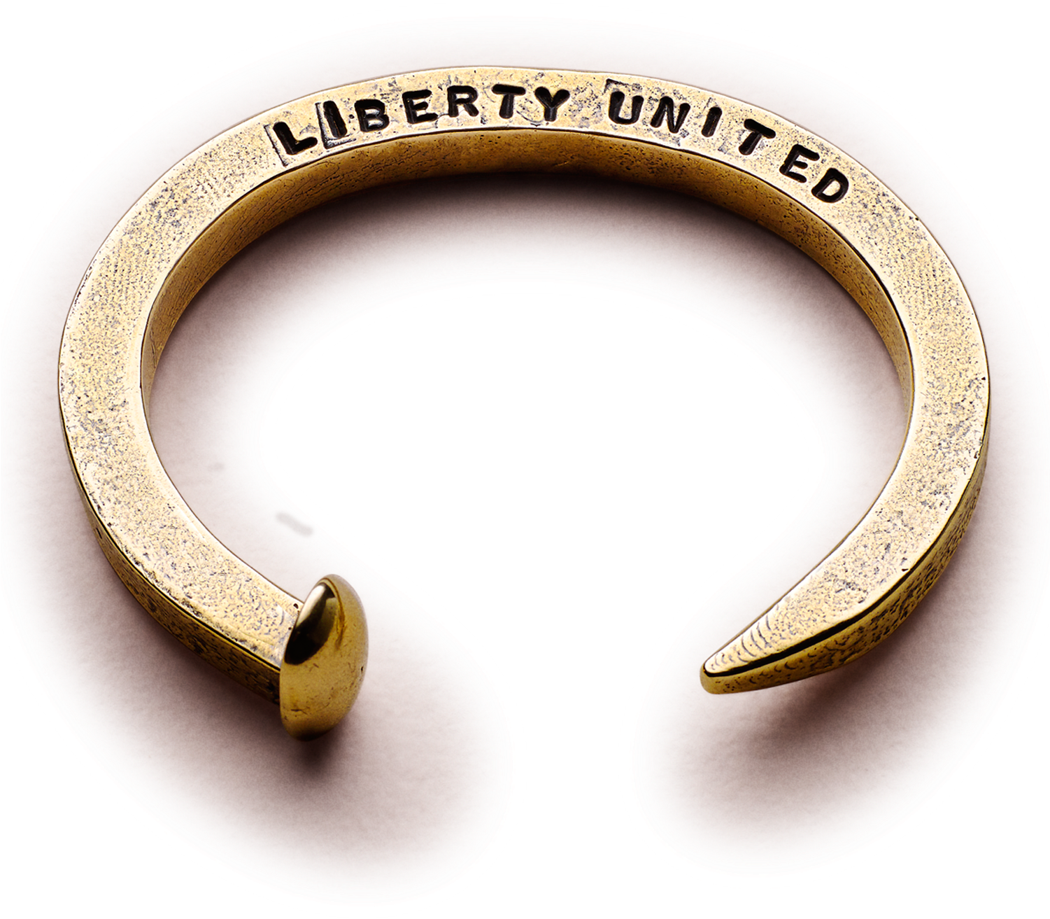Railroad Spike Bullet Cuff By Giles & Brother For Liberty - Body Jewelry (1500x1500), Png Download