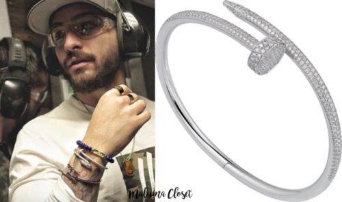 Maluma Wore - - Bangle (500x296), Png Download
