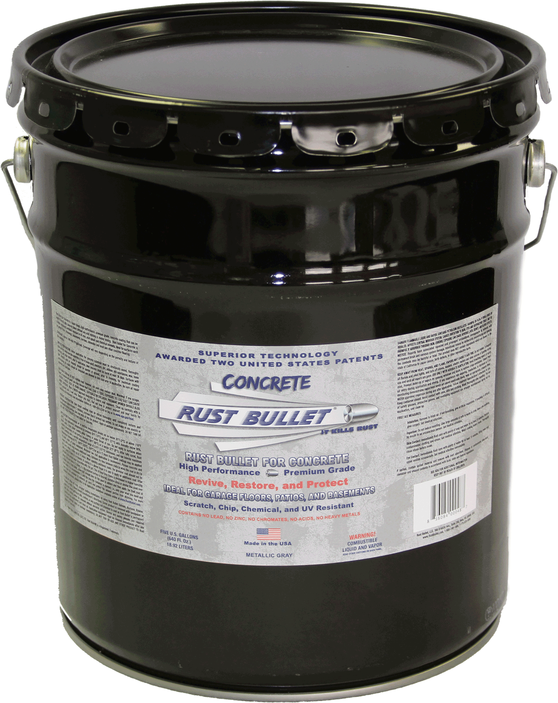 More Views - Rust Bullet For Concrete, Protective Floor Coating, (2400x2400), Png Download