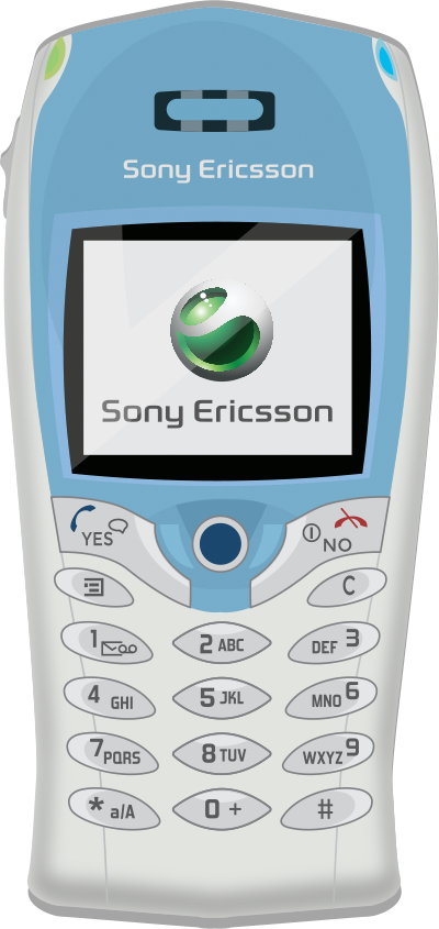 Sony Ericsson T68i, - Sony Ericsson T68i Png (400x845), Png Download