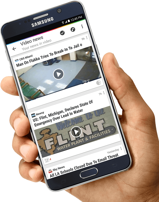 News Republic App Exclusively For Galaxy Devices - News Feature Mobile App (655x833), Png Download