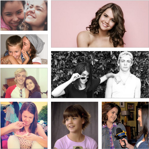 Maia Mitchell Forever - Collage (500x500), Png Download