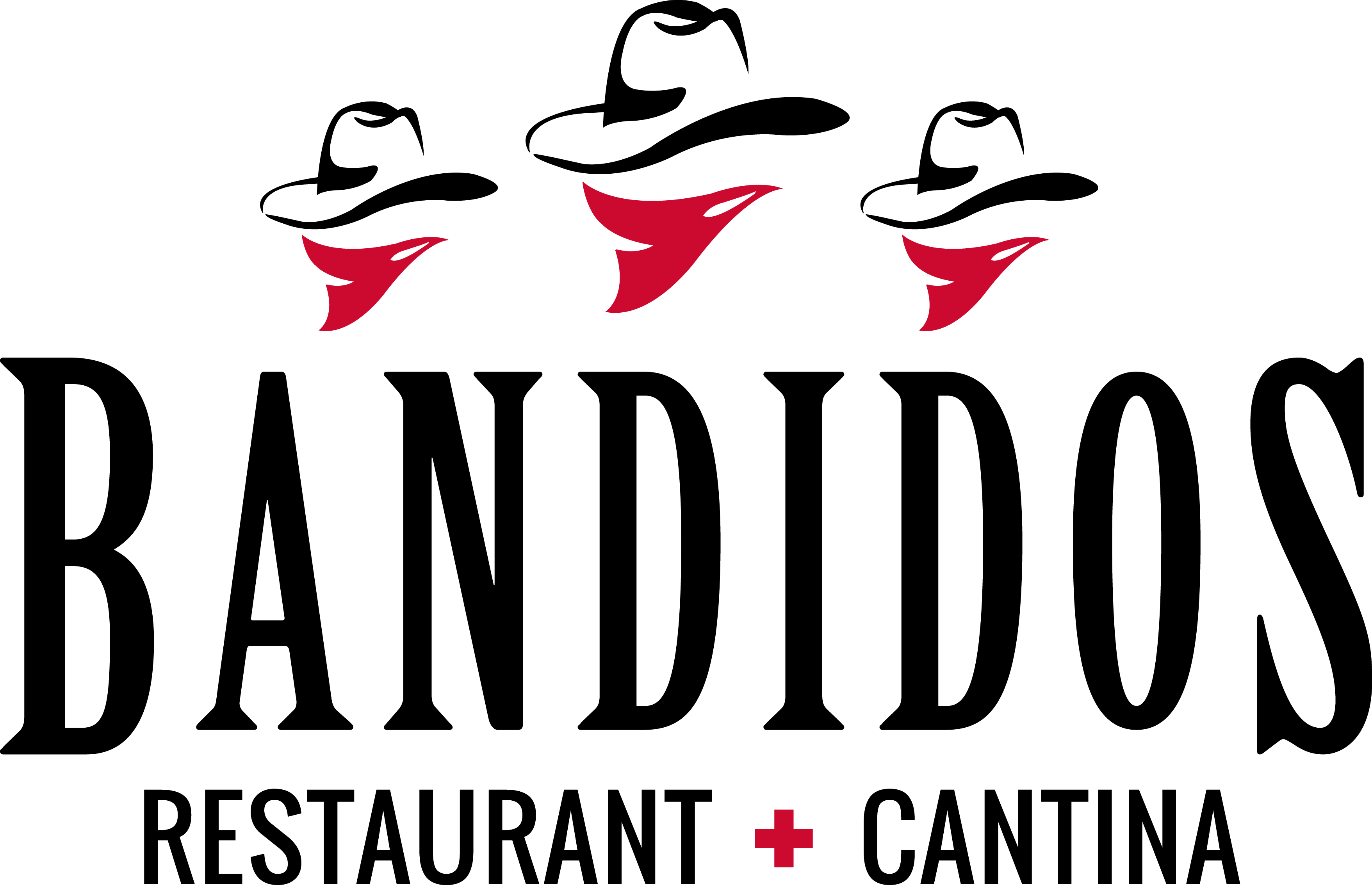 Bandidos Restaurant And Cantina - Big Letters (3514x2267), Png Download