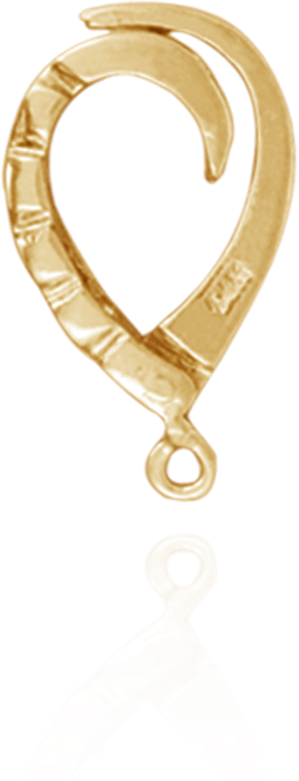 Pearl Enhancers With Swirl Design - Brass (1500x1500), Png Download