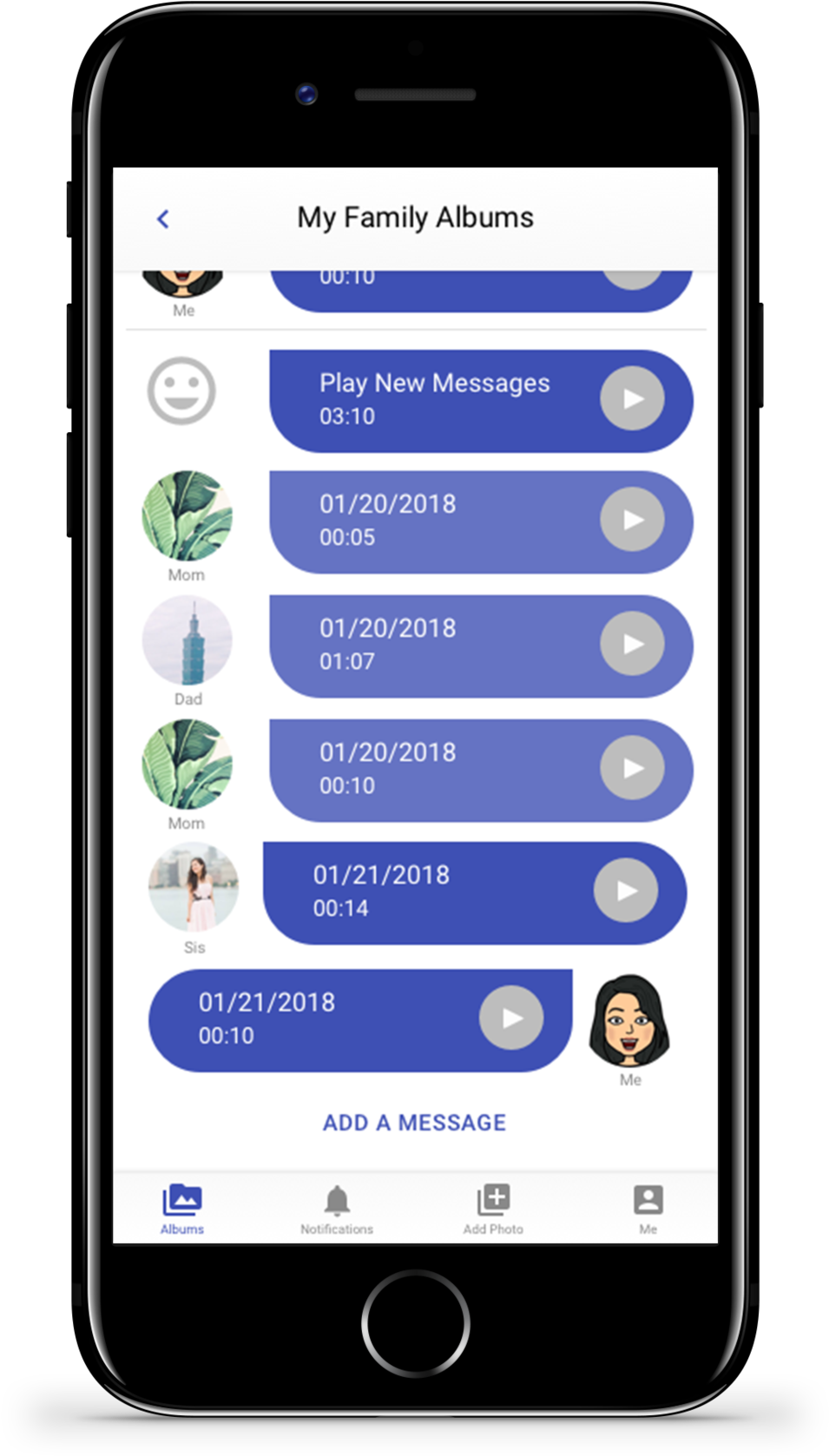 Iphone-add Message 4 - Message (1000x1747), Png Download