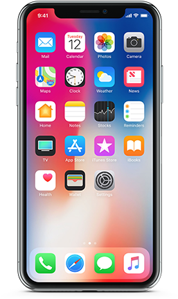 Tech21 Pure Cover For Iphone X - Clear (320x496), Png Download