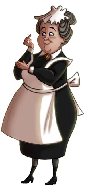 101 Dalmatians - Nanny - Disney 101 Dalmatians Nanny (302x650), Png Download