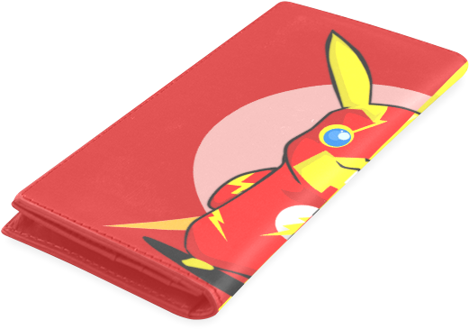 Lovely Pikachu Print Designer Wallet Genuine Leather - Wallet (800x800), Png Download