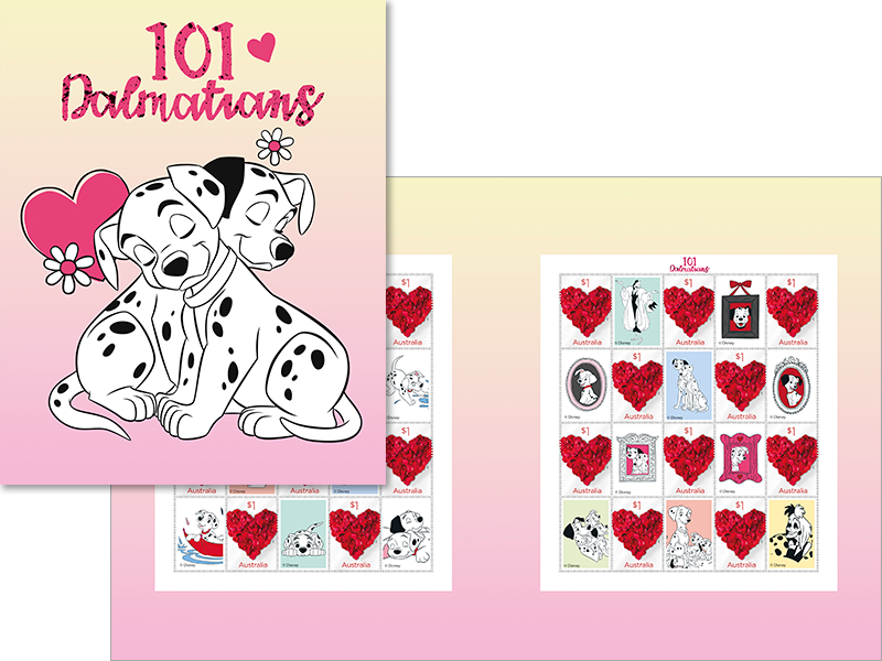 101 Dalmatians Stamp Pack (800x600), Png Download