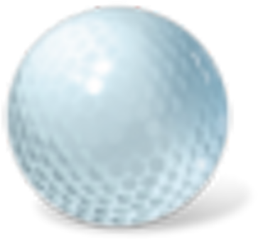 Golf Swing - Pelota De Golf .png (400x400), Png Download
