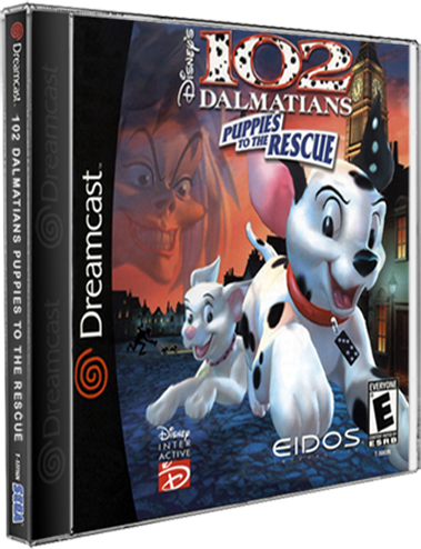 102 Dalmatians - Eidos 102 Dalmatians Puppies To The Rescue (379x494), Png Download