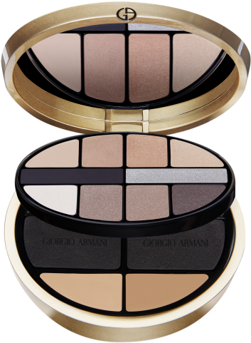 And In The Run Up, There's Only One Thing On Our Minds - Giorgio Armani Luxe Is More Holiday Palette (620x520), Png Download