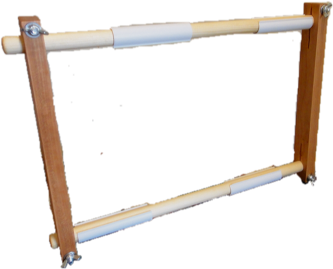 Tapestry Embroidery Cross Stitch Hardwood Scroll Frame - Wood (485x485), Png Download