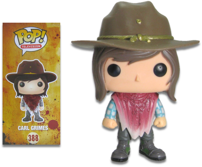 Carl Grimes, Es Un Personaje De Ficción Del Cómic The - Funko Pop! My Little Pony Exclusive Vinyl Figure Metallic (733x629), Png Download